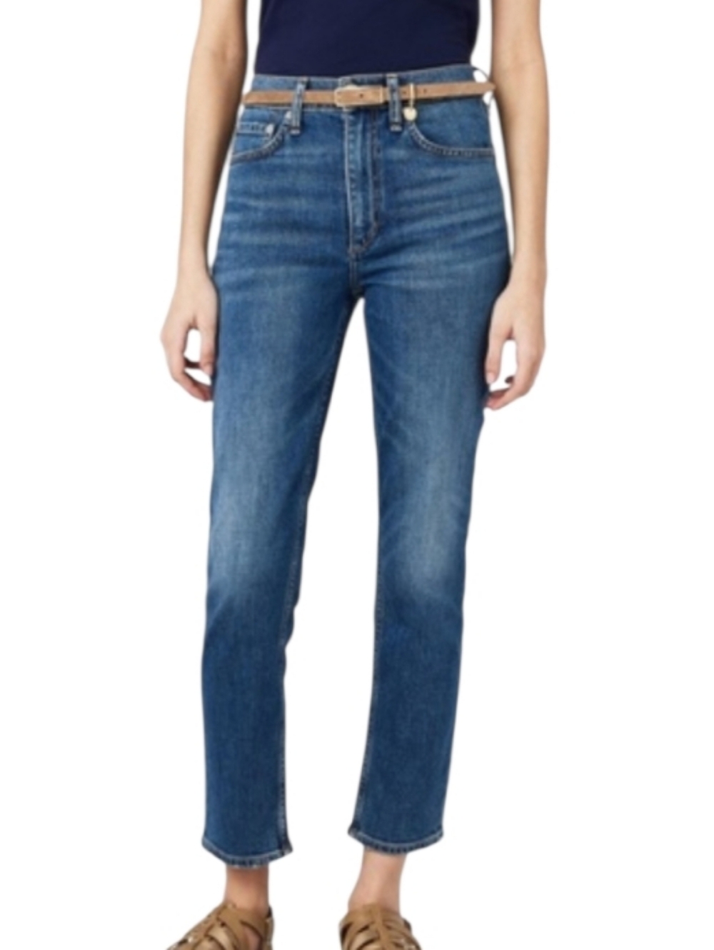 Rag & Bone Wren High Rise Slim Straight jeans - 27.       Y9